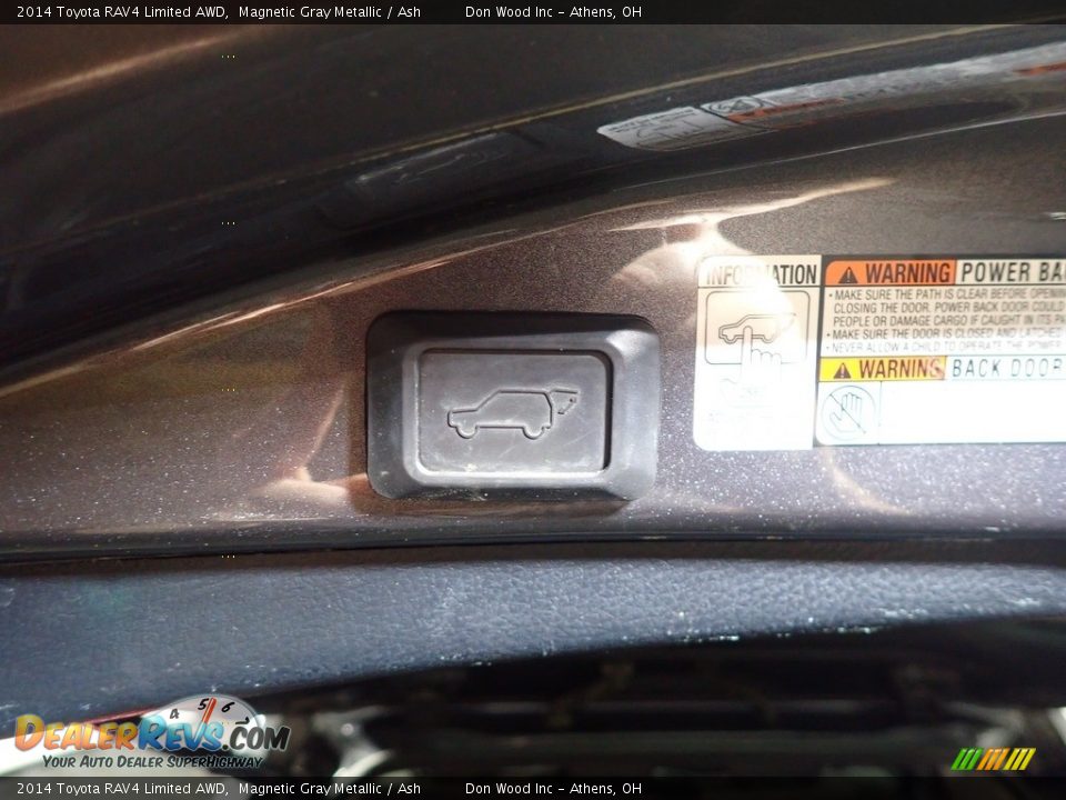 2014 Toyota RAV4 Limited AWD Magnetic Gray Metallic / Ash Photo #18