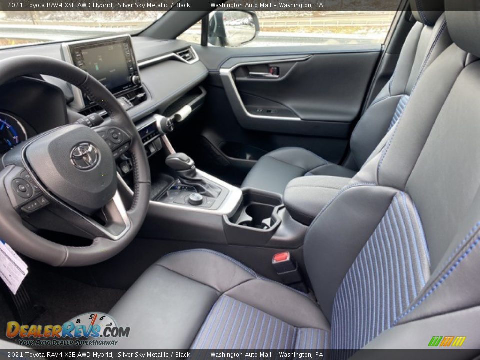 Front Seat of 2021 Toyota RAV4 XSE AWD Hybrid Photo #4
