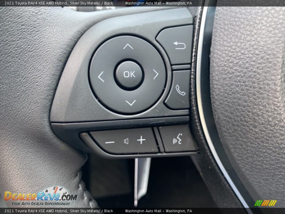 2021 Toyota RAV4 XSE AWD Hybrid Steering Wheel Photo #6