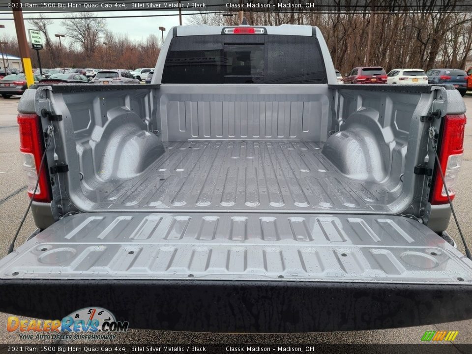 2021 Ram 1500 Big Horn Quad Cab 4x4 Billet Silver Metallic / Black Photo #11