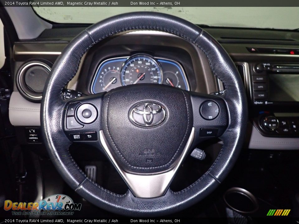 2014 Toyota RAV4 Limited AWD Magnetic Gray Metallic / Ash Photo #30