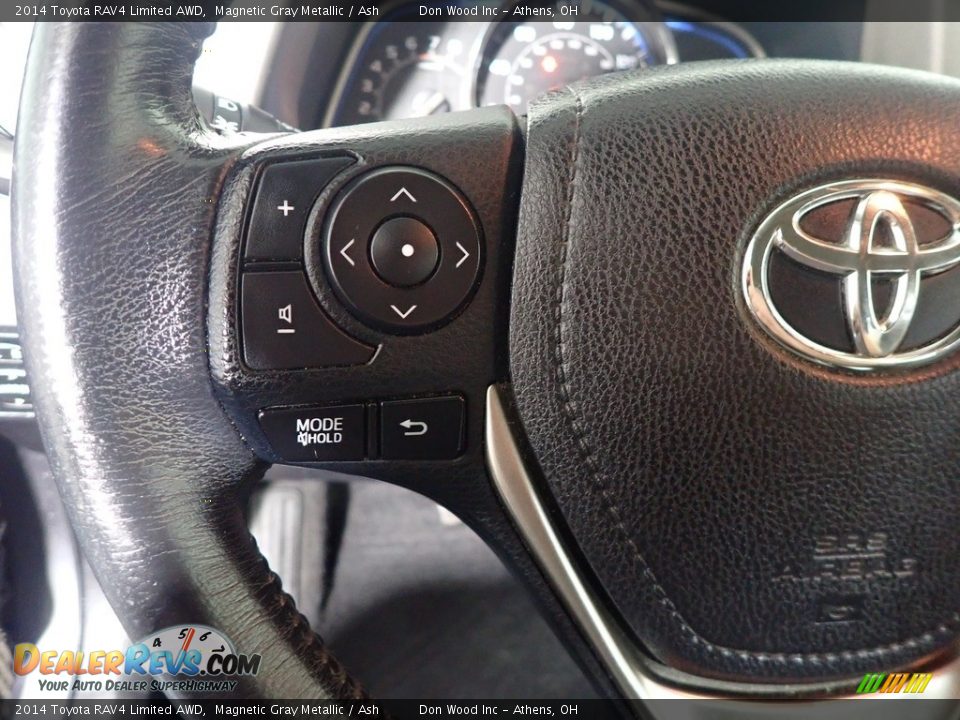 2014 Toyota RAV4 Limited AWD Magnetic Gray Metallic / Ash Photo #32