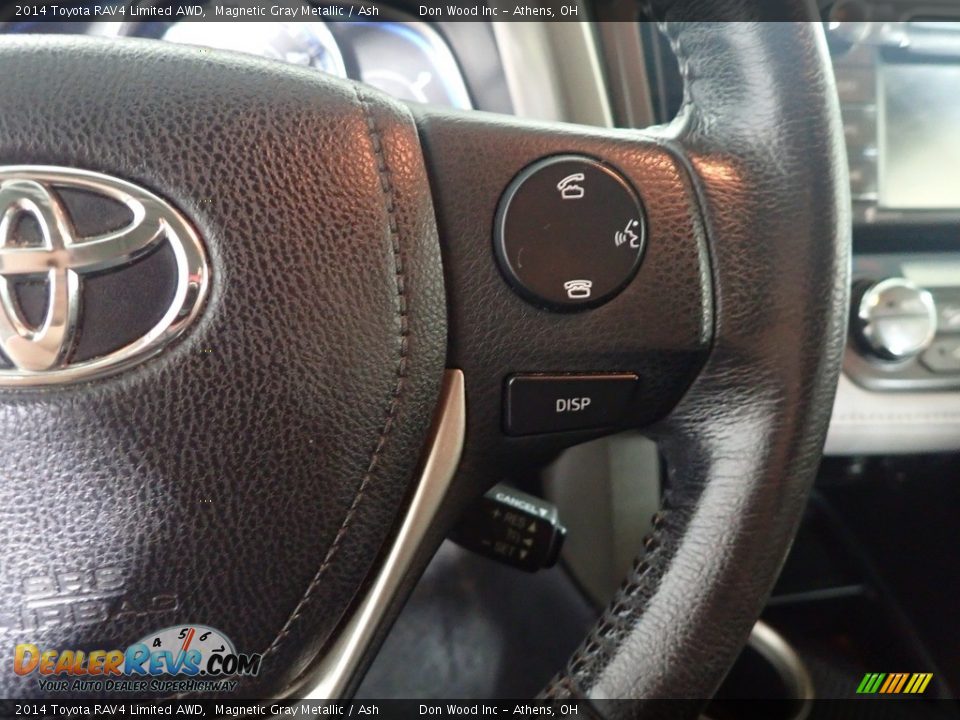 2014 Toyota RAV4 Limited AWD Magnetic Gray Metallic / Ash Photo #33
