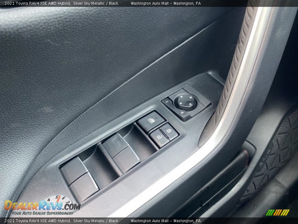 2021 Toyota RAV4 XSE AWD Hybrid Silver Sky Metallic / Black Photo #20
