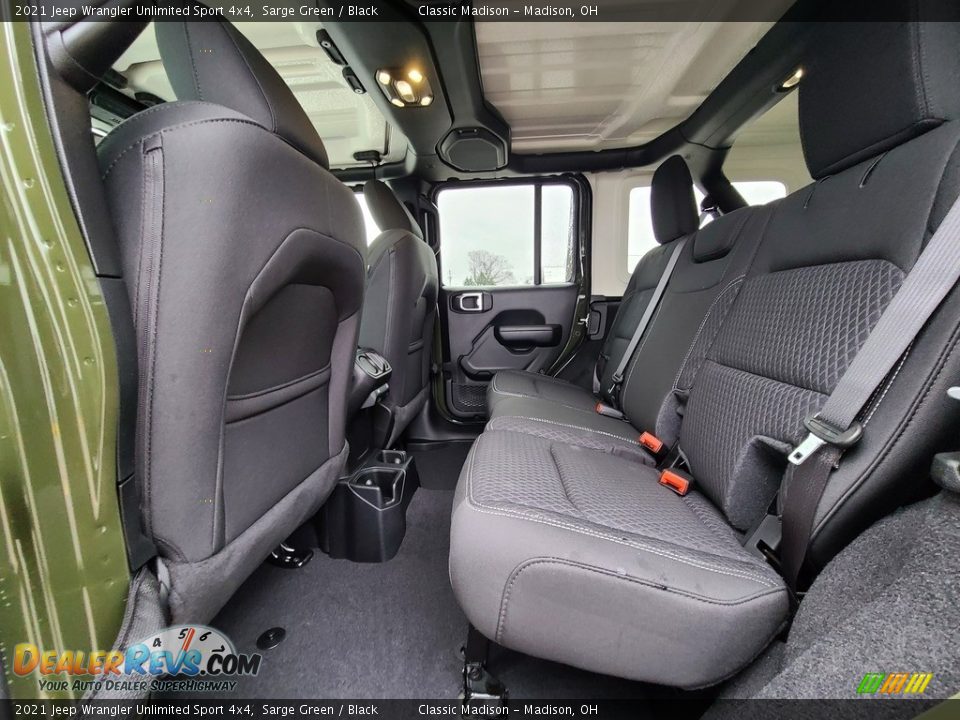 2021 Jeep Wrangler Unlimited Sport 4x4 Sarge Green / Black Photo #3