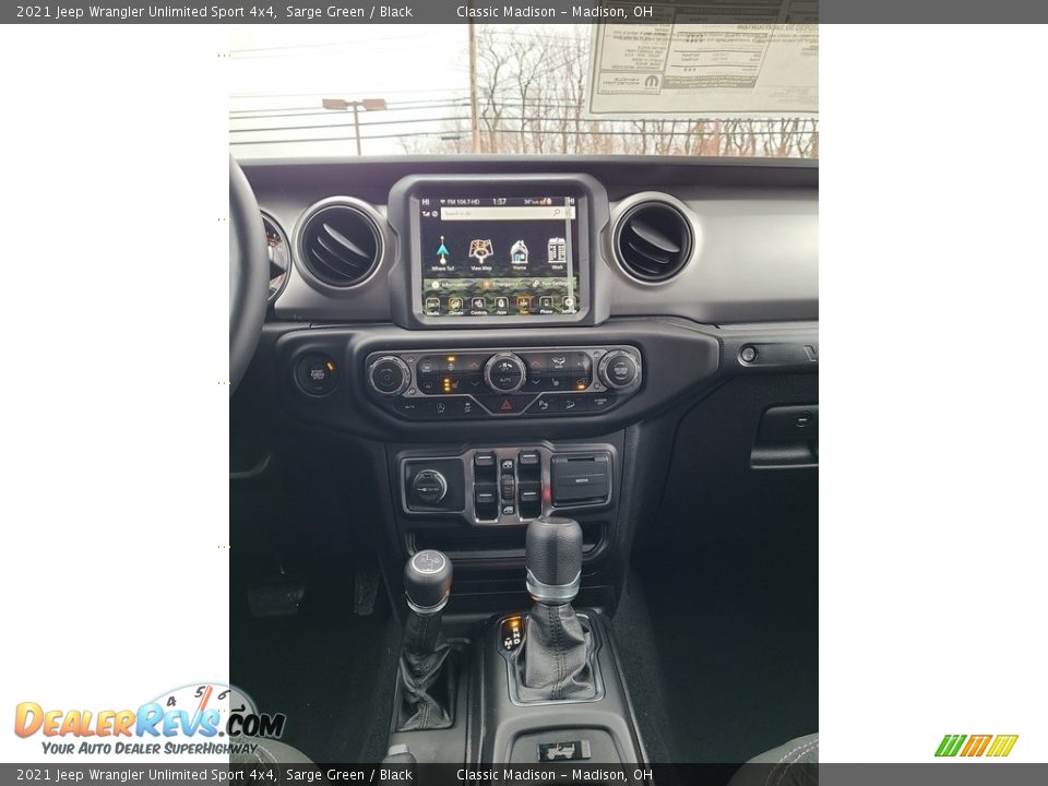 2021 Jeep Wrangler Unlimited Sport 4x4 Sarge Green / Black Photo #6