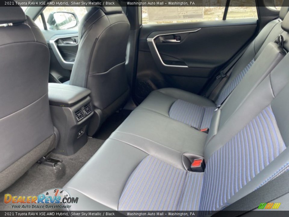 2021 Toyota RAV4 XSE AWD Hybrid Silver Sky Metallic / Black Photo #27