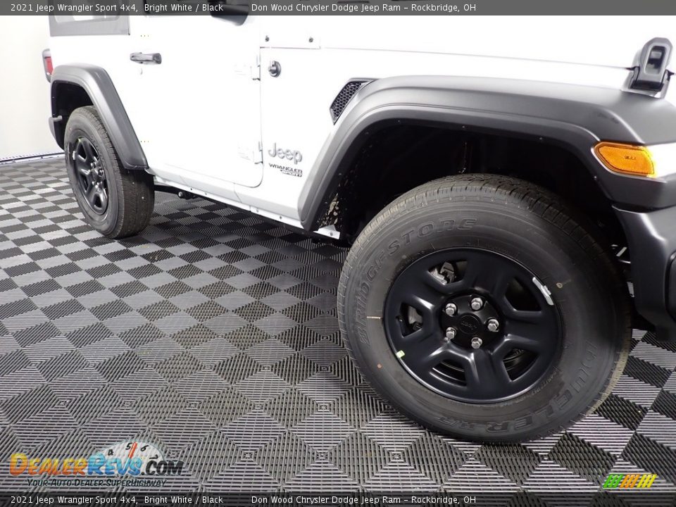 2021 Jeep Wrangler Sport 4x4 Bright White / Black Photo #4