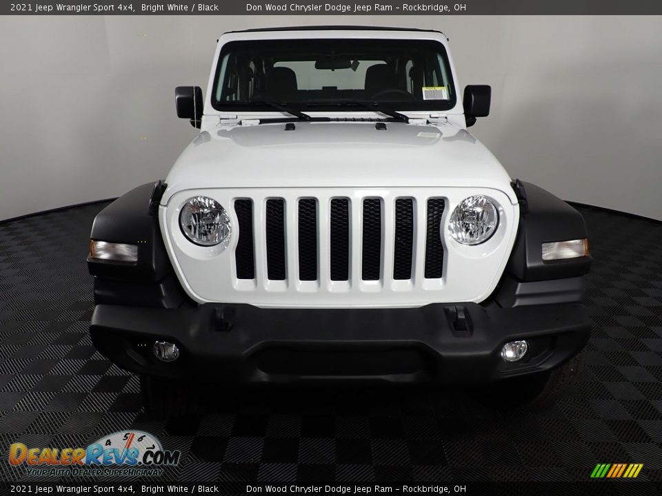 2021 Jeep Wrangler Sport 4x4 Bright White / Black Photo #5