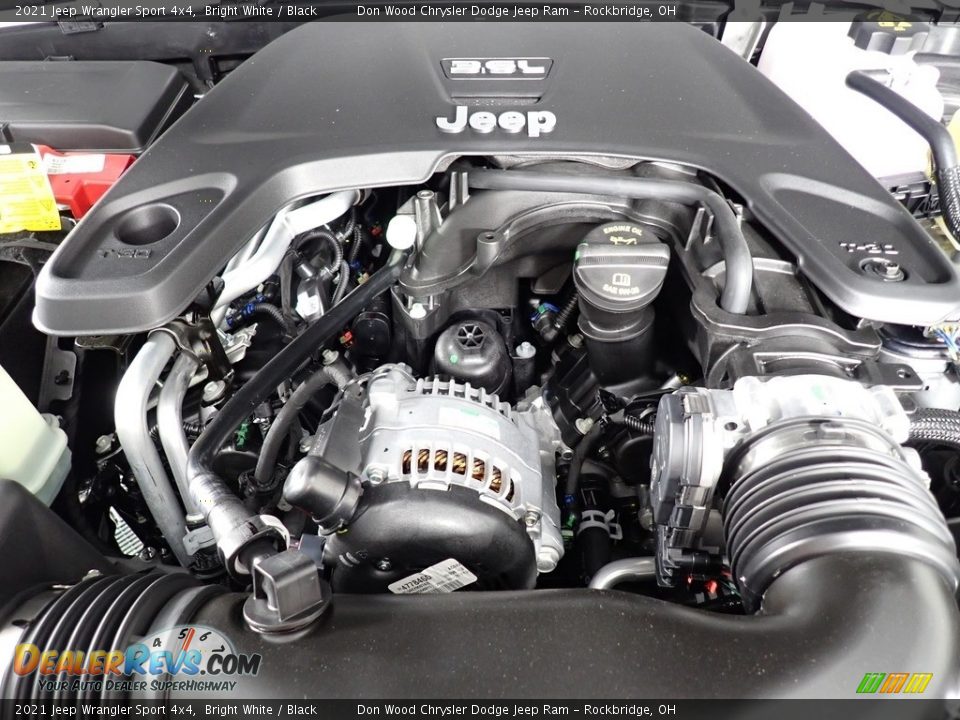 2021 Jeep Wrangler Sport 4x4 3.6 Liter DOHC 24-Valve VVT V6 Engine Photo #7