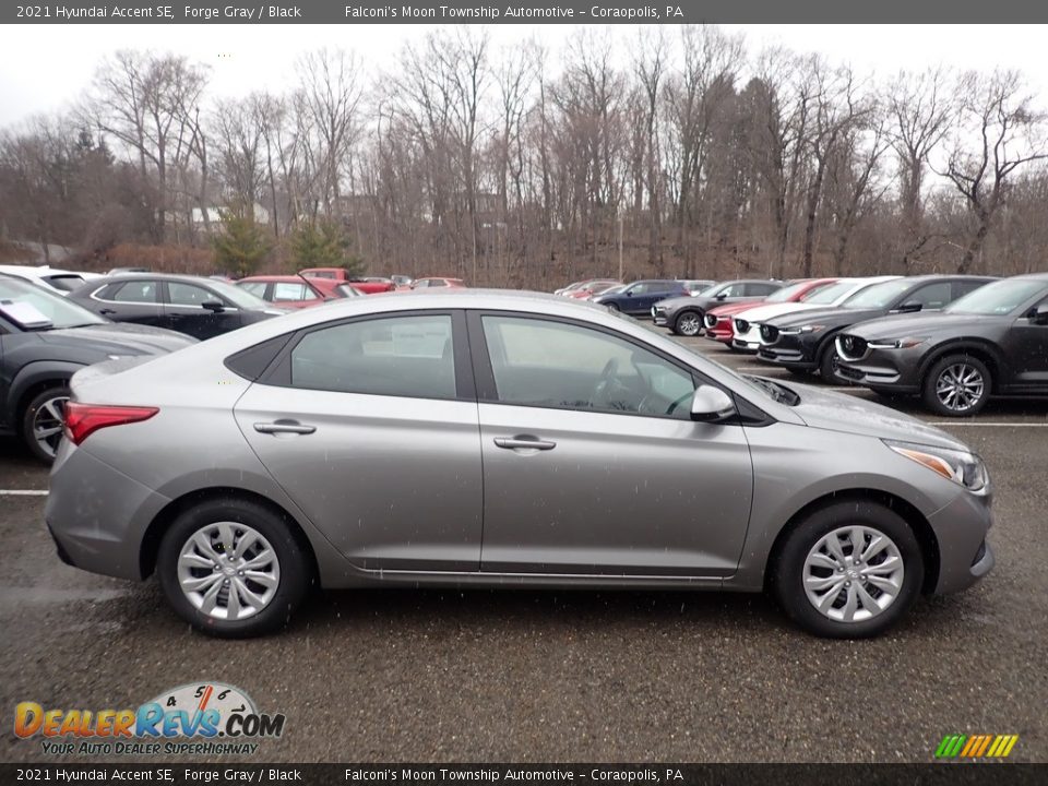 2021 Hyundai Accent SE Forge Gray / Black Photo #1