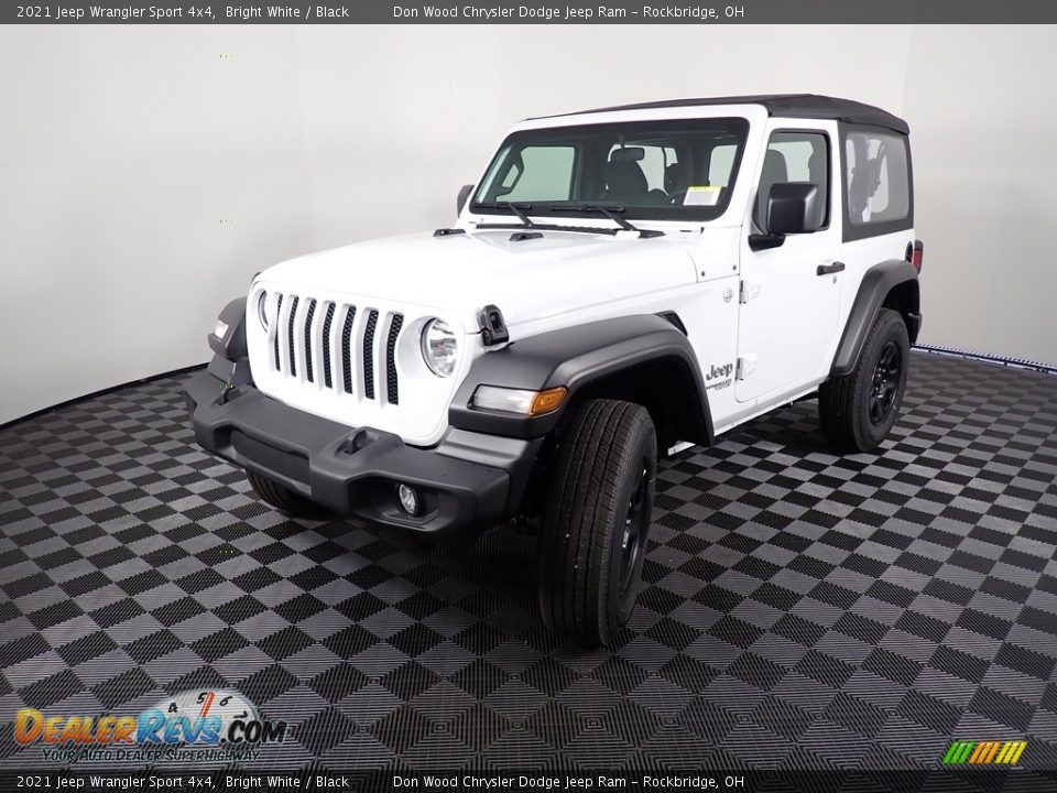 2021 Jeep Wrangler Sport 4x4 Bright White / Black Photo #8