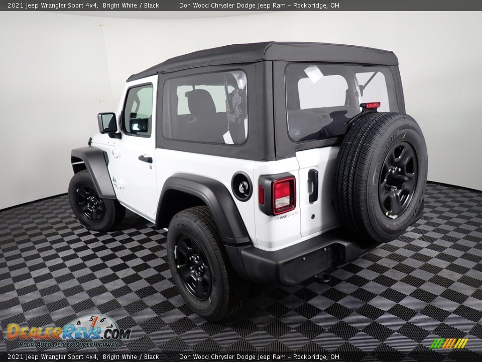 2021 Jeep Wrangler Sport 4x4 Bright White / Black Photo #11