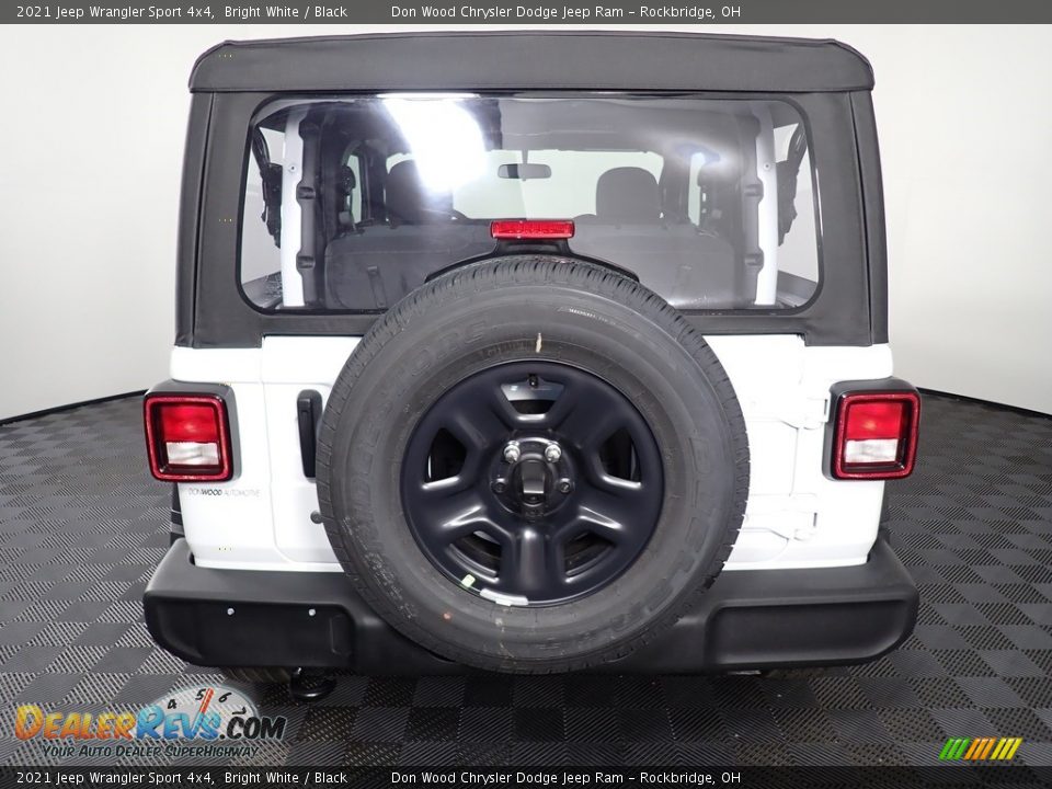 2021 Jeep Wrangler Sport 4x4 Bright White / Black Photo #12