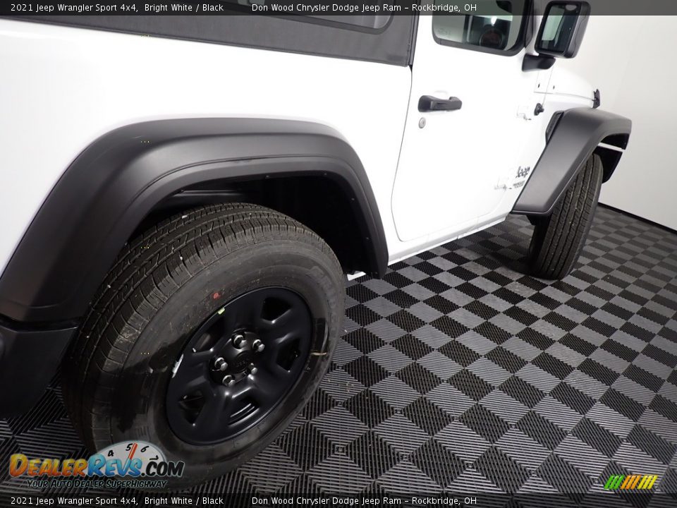 2021 Jeep Wrangler Sport 4x4 Bright White / Black Photo #15