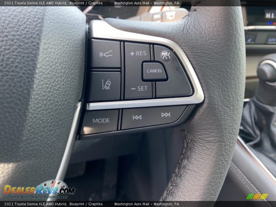 2021 Toyota Sienna XLE AWD Hybrid Blueprint / Graphite Photo #7