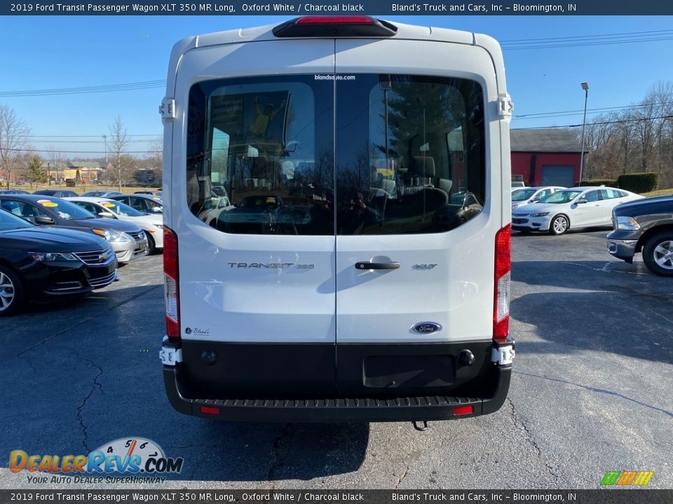 2019 Ford Transit Passenger Wagon XLT 350 MR Long Oxford White / Charcoal black Photo #7