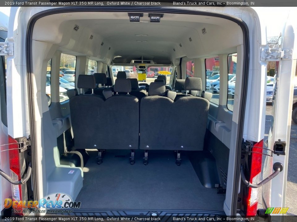 2019 Ford Transit Passenger Wagon XLT 350 MR Long Oxford White / Charcoal black Photo #11