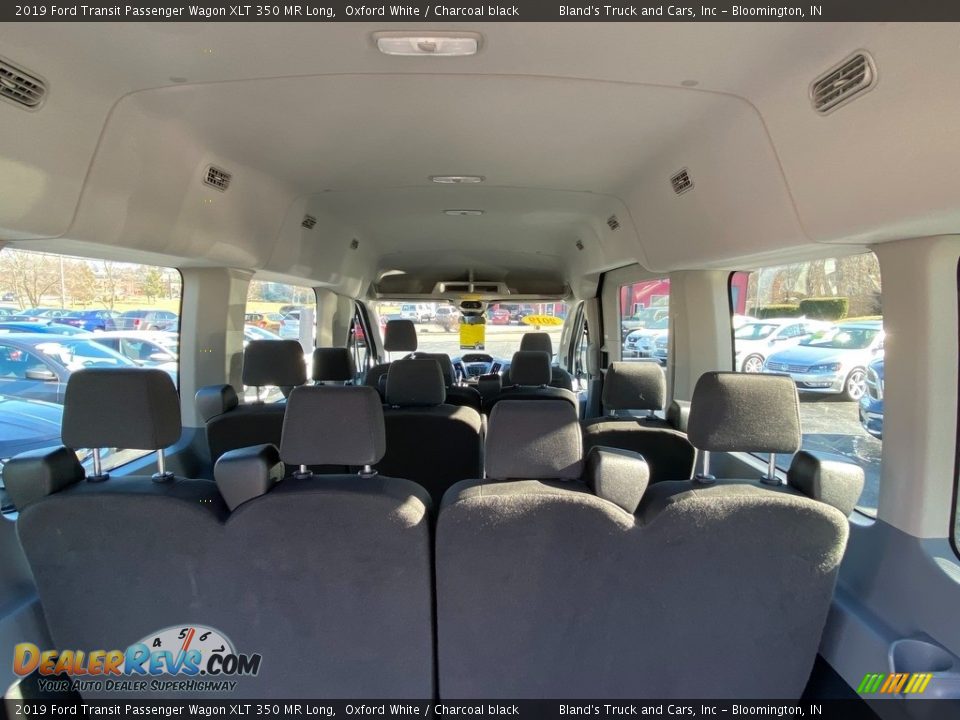 2019 Ford Transit Passenger Wagon XLT 350 MR Long Oxford White / Charcoal black Photo #12