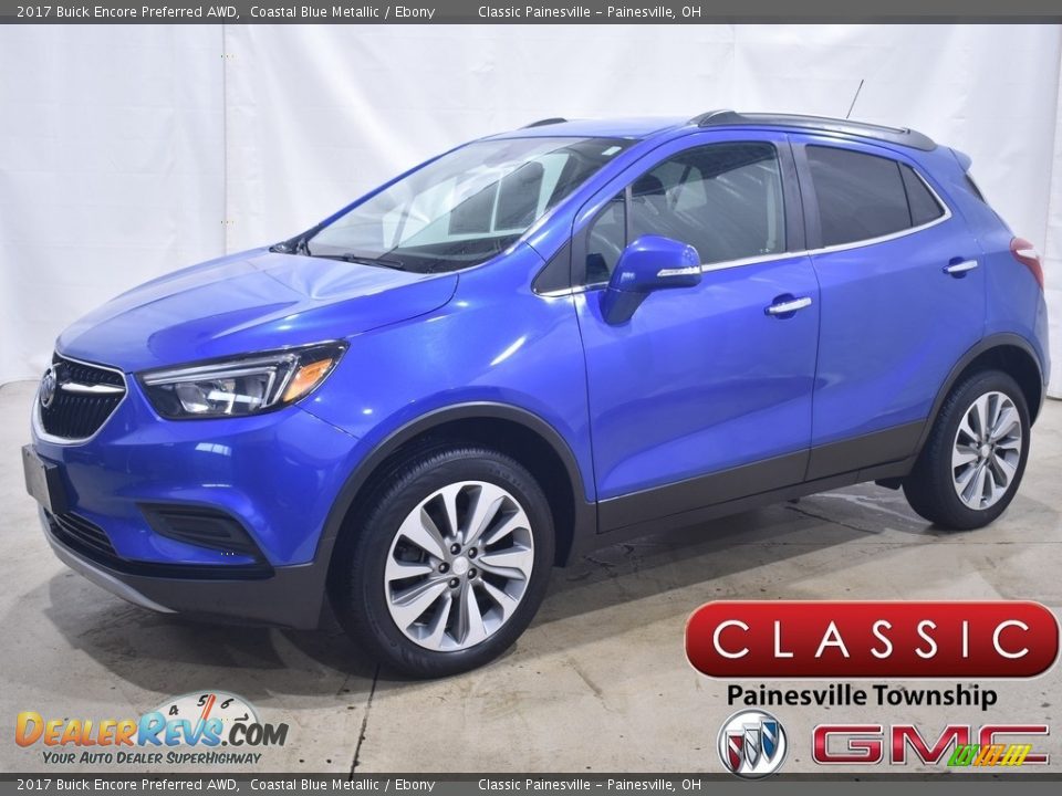 2017 Buick Encore Preferred AWD Coastal Blue Metallic / Ebony Photo #1