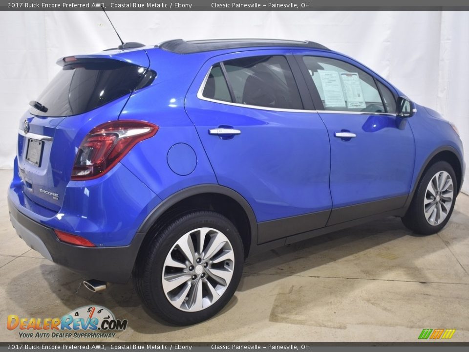 2017 Buick Encore Preferred AWD Coastal Blue Metallic / Ebony Photo #2