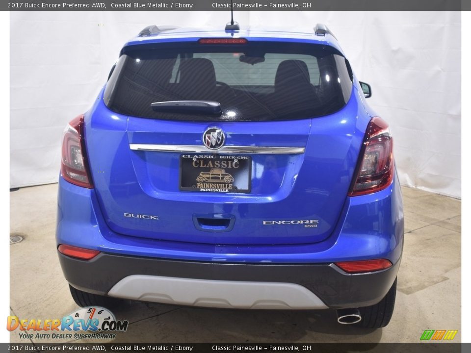 2017 Buick Encore Preferred AWD Coastal Blue Metallic / Ebony Photo #3