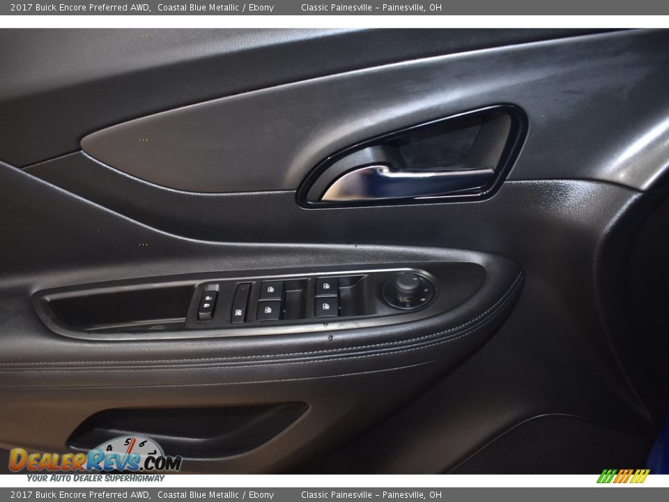 2017 Buick Encore Preferred AWD Coastal Blue Metallic / Ebony Photo #10