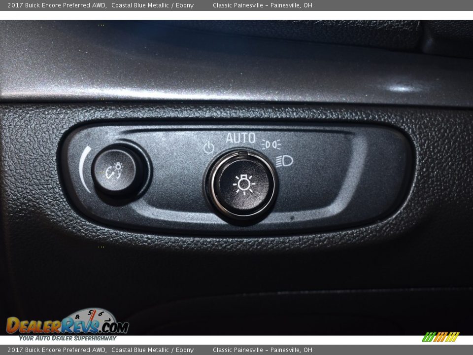 2017 Buick Encore Preferred AWD Coastal Blue Metallic / Ebony Photo #11
