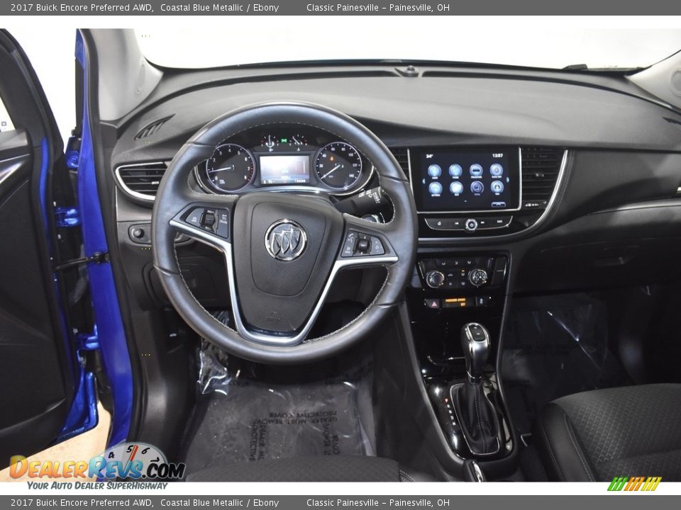 2017 Buick Encore Preferred AWD Coastal Blue Metallic / Ebony Photo #12