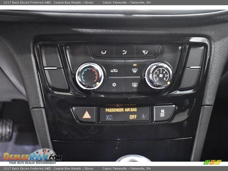 2017 Buick Encore Preferred AWD Coastal Blue Metallic / Ebony Photo #15