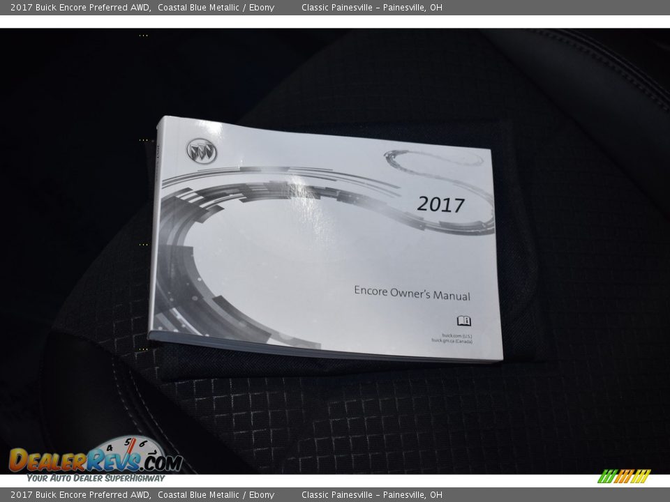 2017 Buick Encore Preferred AWD Coastal Blue Metallic / Ebony Photo #18