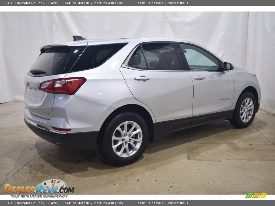 2018 Chevrolet Equinox LT AWD Silver Ice Metallic / Medium Ash Gray Photo #2