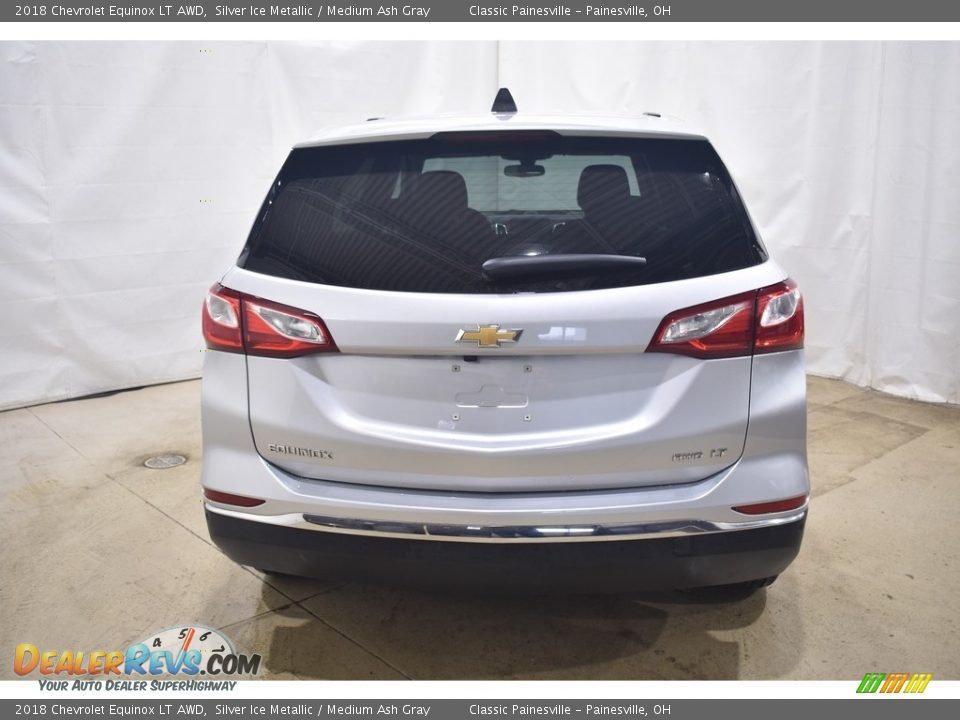 2018 Chevrolet Equinox LT AWD Silver Ice Metallic / Medium Ash Gray Photo #3