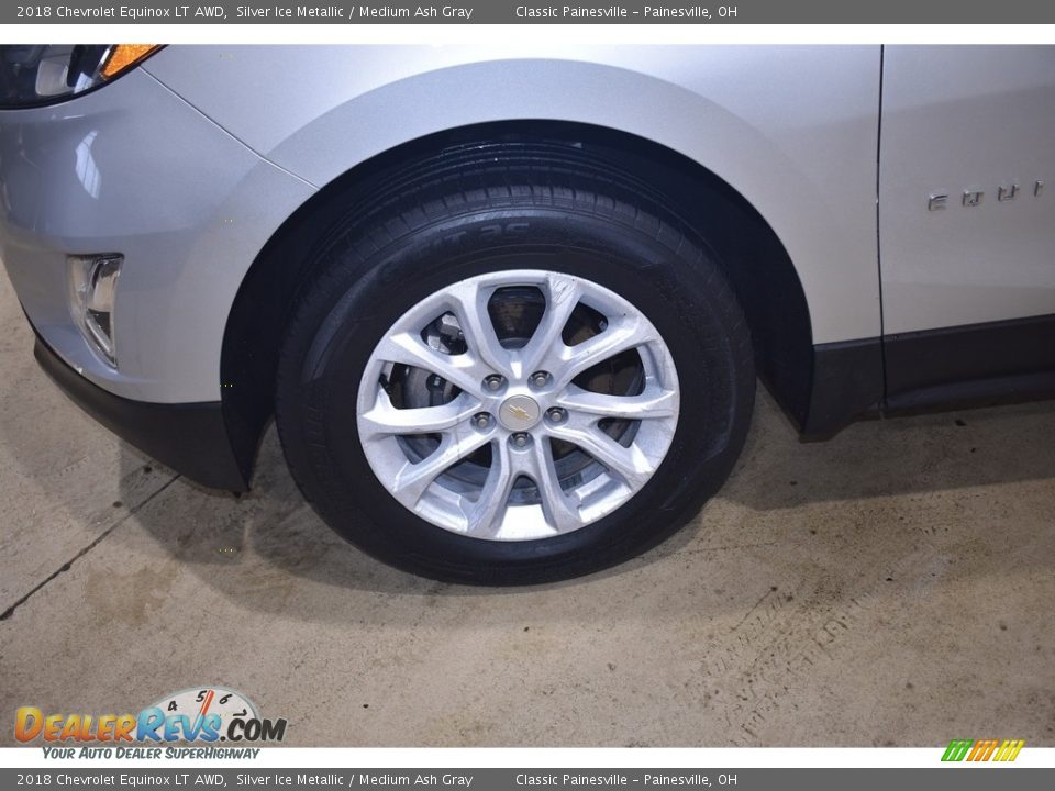 2018 Chevrolet Equinox LT AWD Silver Ice Metallic / Medium Ash Gray Photo #5