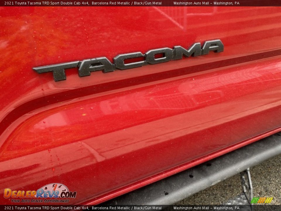 2021 Toyota Tacoma TRD Sport Double Cab 4x4 Barcelona Red Metallic / Black/Gun Metal Photo #26