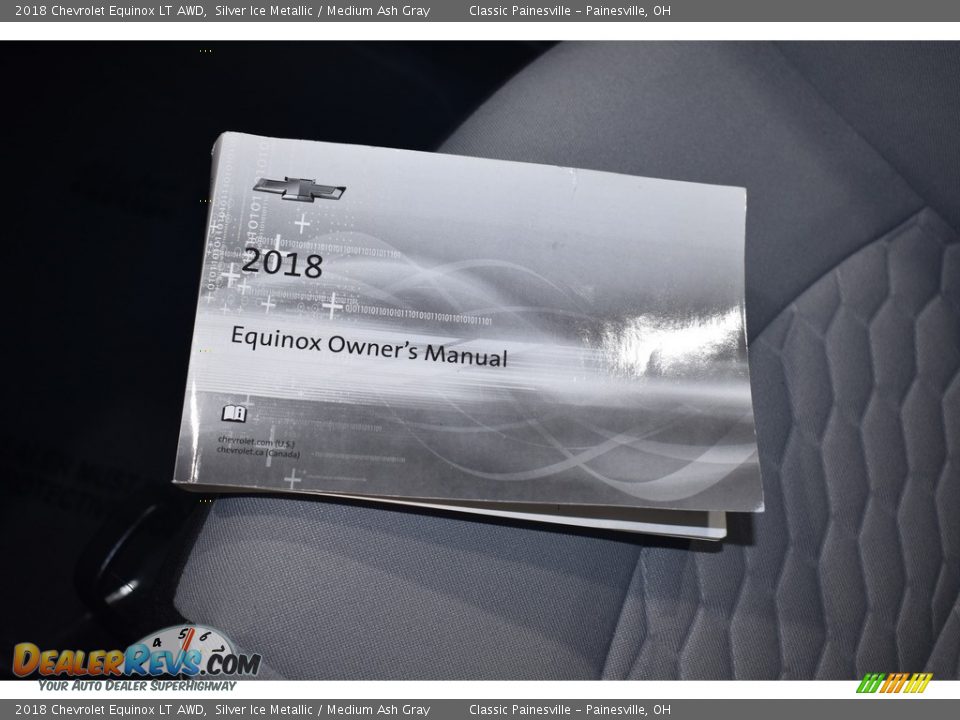 2018 Chevrolet Equinox LT AWD Silver Ice Metallic / Medium Ash Gray Photo #16