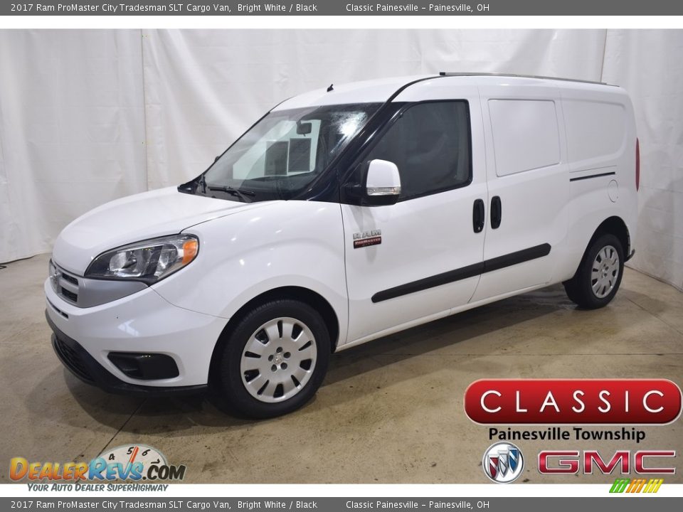 2017 Ram ProMaster City Tradesman SLT Cargo Van Bright White / Black Photo #1