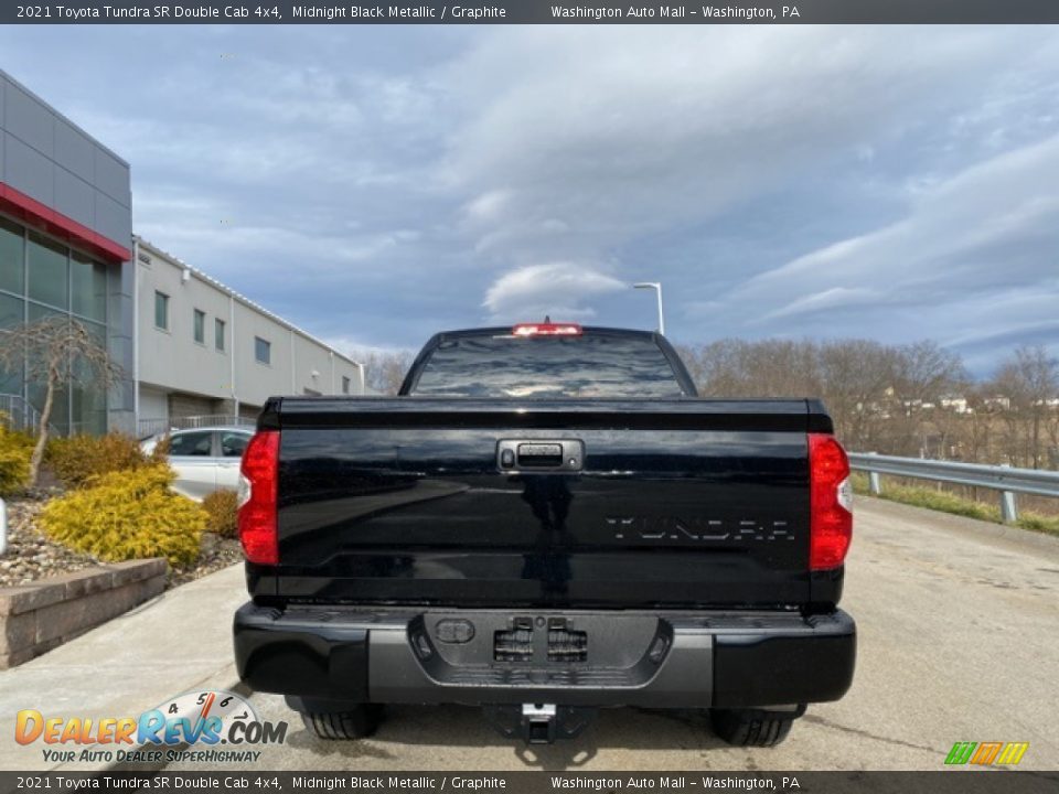 2021 Toyota Tundra SR Double Cab 4x4 Midnight Black Metallic / Graphite Photo #13