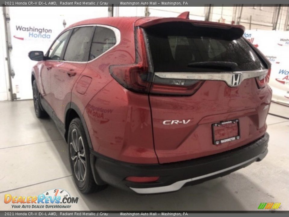 2021 Honda CR-V EX-L AWD Radiant Red Metallic / Gray Photo #3