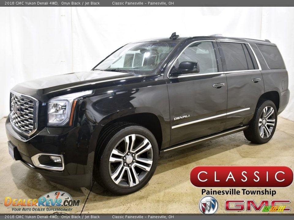 2018 GMC Yukon Denali 4WD Onyx Black / Jet Black Photo #1