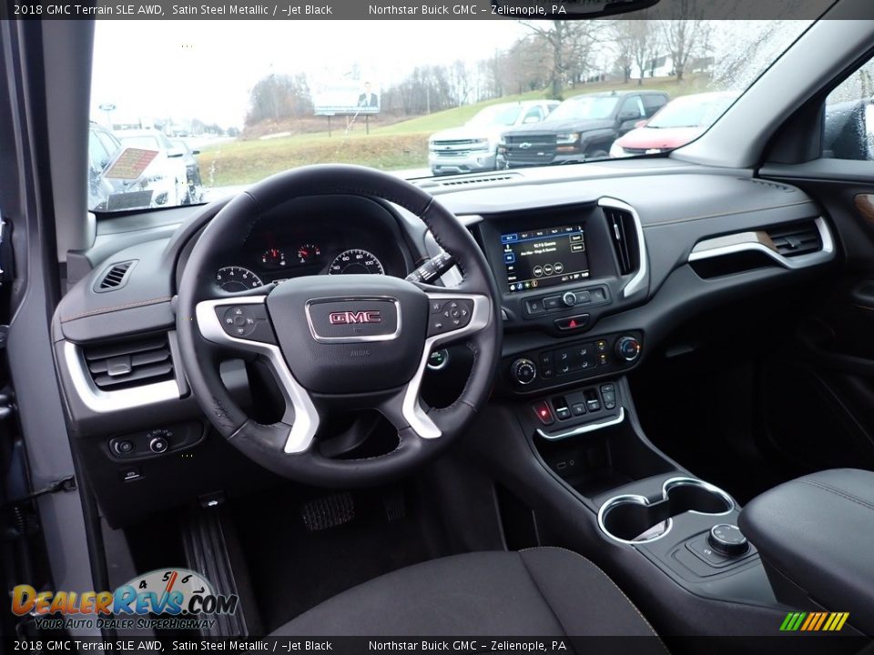 2018 GMC Terrain SLE AWD Satin Steel Metallic / ­Jet Black Photo #18