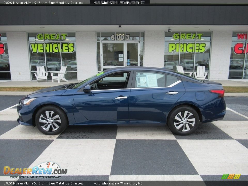 2020 Nissan Altima S Storm Blue Metallic / Charcoal Photo #1