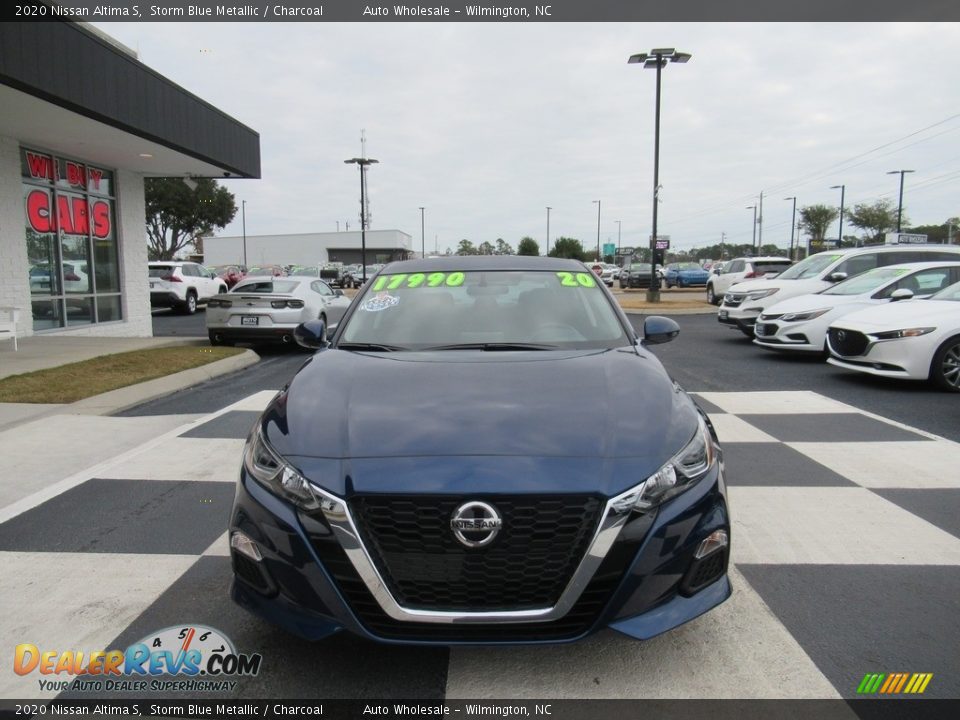 2020 Nissan Altima S Storm Blue Metallic / Charcoal Photo #2