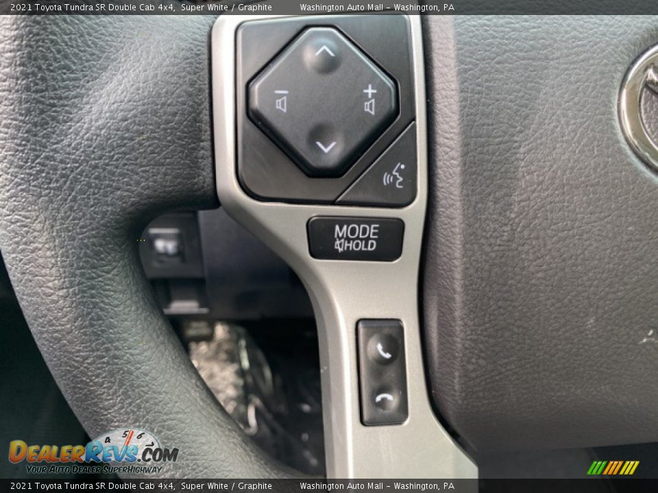 2021 Toyota Tundra SR Double Cab 4x4 Steering Wheel Photo #6