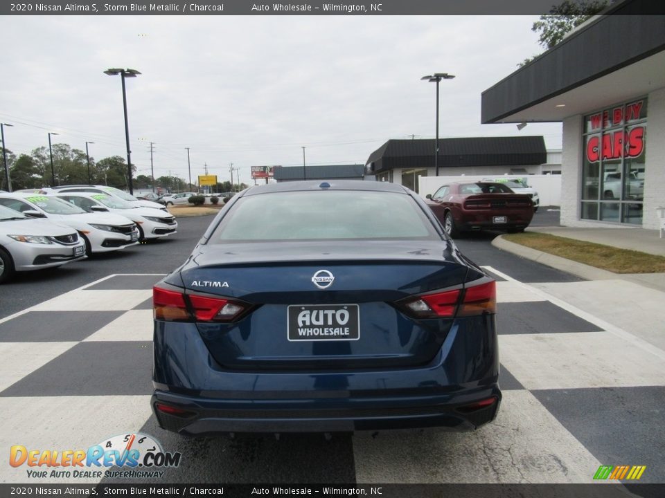 2020 Nissan Altima S Storm Blue Metallic / Charcoal Photo #4