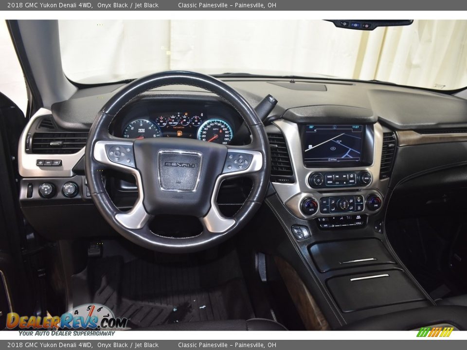 2018 GMC Yukon Denali 4WD Onyx Black / Jet Black Photo #16