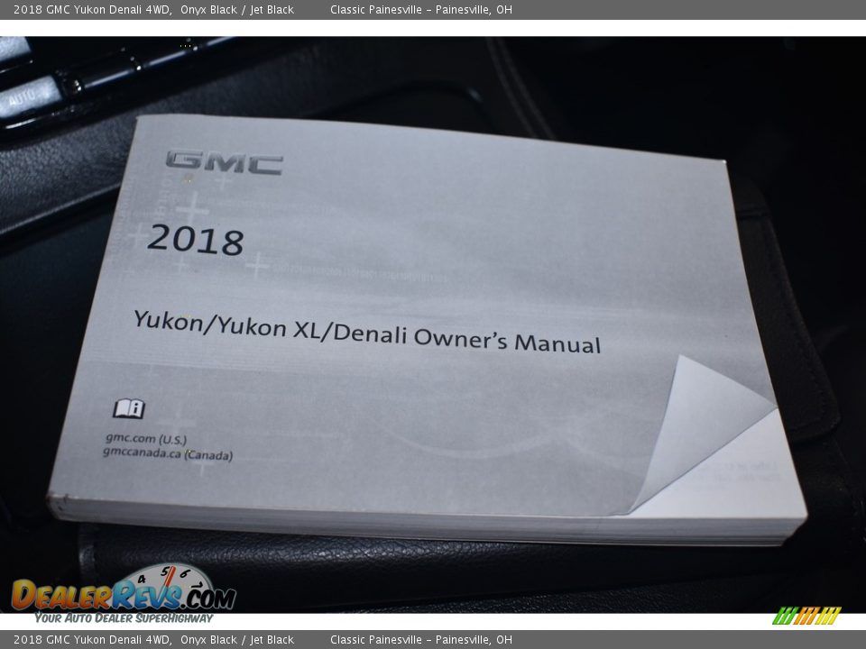 2018 GMC Yukon Denali 4WD Onyx Black / Jet Black Photo #21