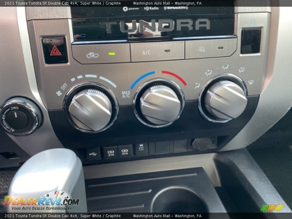 Controls of 2021 Toyota Tundra SR Double Cab 4x4 Photo #15