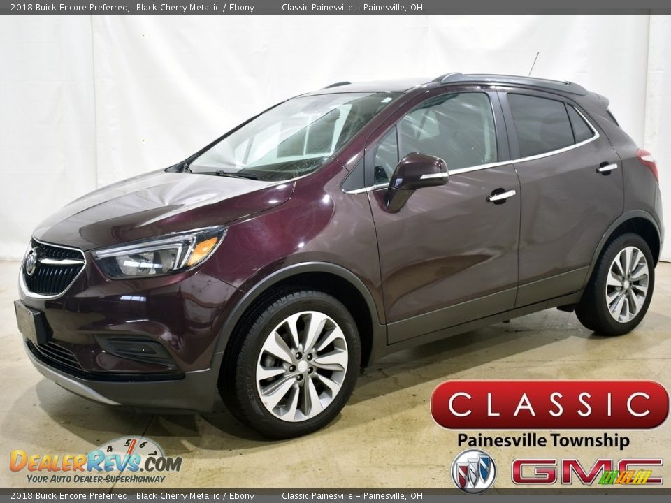 2018 Buick Encore Preferred Black Cherry Metallic / Ebony Photo #1