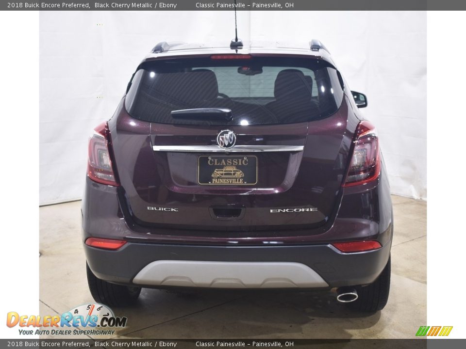 2018 Buick Encore Preferred Black Cherry Metallic / Ebony Photo #3